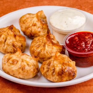 Chicken Momo Fried