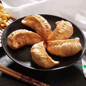 Corn Cheese Momo Fried