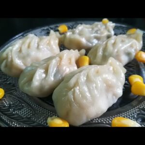 Corn Cheese Momo Steam